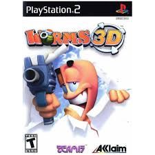 PS2 - WORMS 3D, Fini: JEU, MANUEL ET BOITE