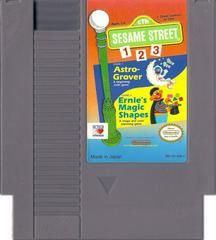 NES  - SESAME STREET 123, Fini: JEU SEULEMENT (AVEC USURE)