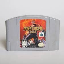 N64 - DUKE NUKEM 64, Fini: JEU SEULEMENT (AVEC USURE)