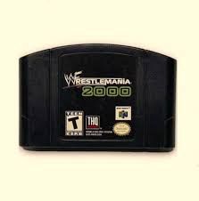 N64 -WWF WRESTELMANIA 2000, Fini: JEU SEULEMENT