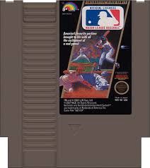NES - MAJOR LEAGUE BASEBALL, Fini: JEU SEULEMENT