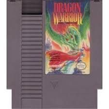 NES - DRAGON WARRIOR, Fini: Loose