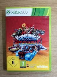 XBOX 360 - SKYLANDERS SUPERCHARGERS, Fini: JEU ET BOITE