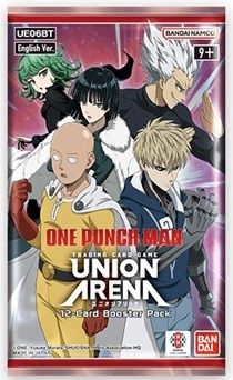 UNION ARENA ONE PUNCH MAN BOOSTER, Format D'emballage: Paquet (12 Cartes)