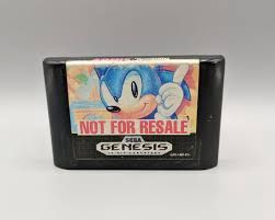 SEGA GENESIS - SONIC THE HEDGEHOG, Fini: NOT FOR RESALE JEU SEULEMENT