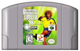 N64 - INTERNATIONAL SUPERSTAR SOCCER '98, Fini: JEU SEULEMENT (AVEC USURE)