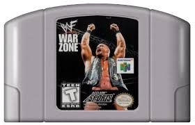 N64 - WWF WAR ZONE, Fini: JEU SEULEMENT