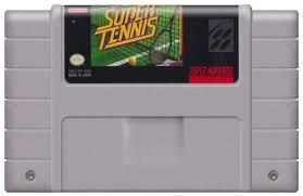 SNES - SUPER TENNIS, Fini: JEU SEULEMENT