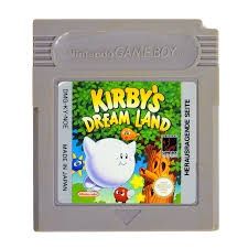 GAME BOY - KIRBY'S DREAM LAND, Fini: JEU SEULEMENT