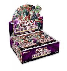 Yu-gi-oh! Burst of destiny Booster box, Format D'emballage: Boite (24 Cartes)