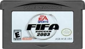 GAME BOY ADVANCE - FIFA 2003, Fini: JEU SEULEMENT (PLAYER'S CHOICE)