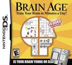 NINTENDO DS - BRAIN AGE, Fini: JEU SEULEMENT