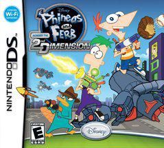 NINTENDO DS - PHINEAS AND FERB ACCROS THE 2ND DIMENSION, Fini: CIB
