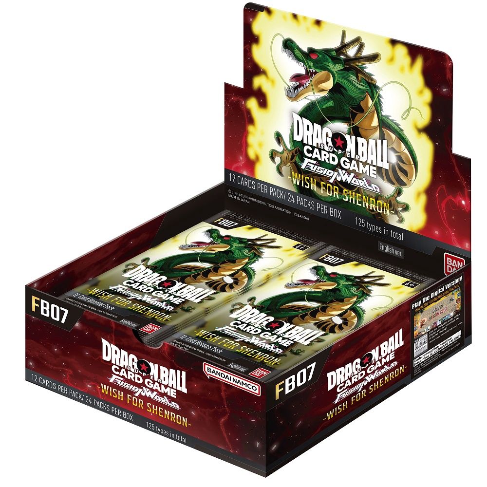 DBS Fusion world - Wish for Shenron FB07, Format D'emballage: Boite (24 Paquets)