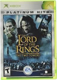 XBOX - THE LORD OF THE RINGS: THE TWO TOWERS, Fini: JEU ET BOITE