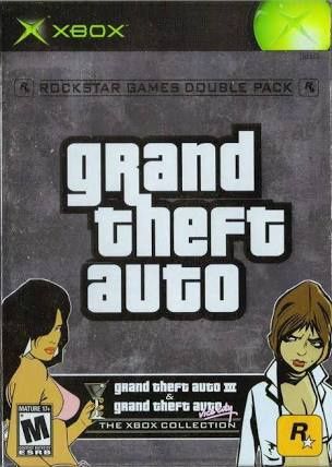 XBOX - GRAND THEFT AUTO (DOUBLE PACK), Fini: CIB
