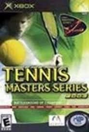 XBOX - TENNIS MASTER SERIES 2003, Fini: CIB