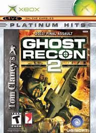 XBOX - TOM CLANCY'S GHOST RECON 2, Fini: CIB (PLATINUM HITS)