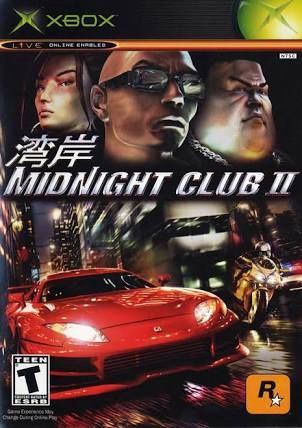 XBOX - Midnight club 2, Fini: CIB (PLATINUM HITS)