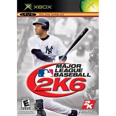 XBOX - MAJOR LEAGUE BASEBALL 2K6, Fini: JEU ET BOITE (USAGÉ)
