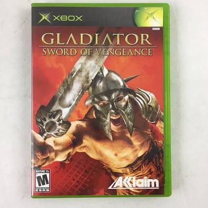 XBOX - GLADIATOR SWORD OF VENGEANCE, Fini: CIB