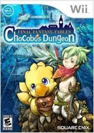 WII - FINAL FANTASY FABLES CHOCOBO'S DUNGEON, Fini: CIB