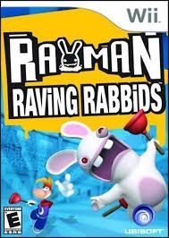 WII - RAYMAN RAVING RABBIDS, Fini: CIB