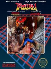 NES - TROJAN, Fini: JEU ET BOITE SEULEMENT (5 SCREW)