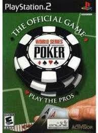 PS2 - WORLD SERIES OF POKER, Fini: JEU ET BOITE SEULEMENT