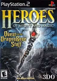 PS2 - HEROES OF MIGHT AND MAGIC, Fini: JEU ET BOITE SEULEMENT