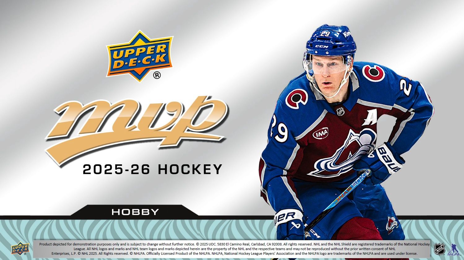 UD 2025-26 MVP Hockey Hobby, Format D'emballage: Boite (20 Paquet)