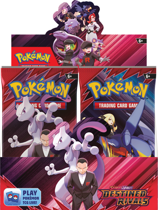 Scarlet &amp; Violet: Destined rivals Booster box, Format D'emballage: Boîte (36 Paquets)