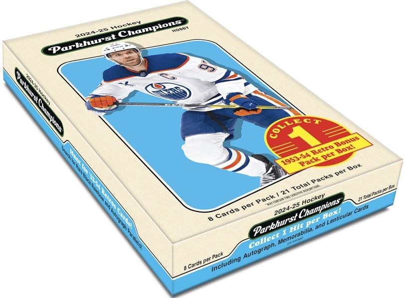 UD PARKHURST CHAMPIONS HOCKEY 24/25, Format D'emballage: Boite (20 Paquets)