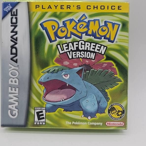 GAME BOY ADVANCE - Pokemon Leaf Green Version, Format D'emballage: Sealed
