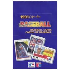Premier Baseball 1991 O-Pee-Chee, Fini: Boite (36 Paquets)