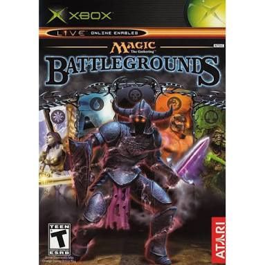 XBOX - MAGIC THE GATHERING BATTLEGROUNDS, Fini: JEU ET BOITE