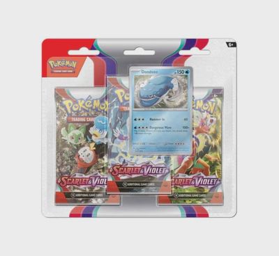 Pokemon Scarlet &amp; Violet 3 Pack Blister