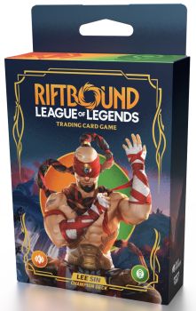 Riftbound League of legends TCG Origins Champion deck Lee Sin (4 ct display), Format D'emballage: Boite (4 decks)