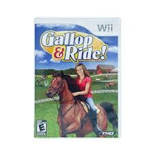 WII - GALLOP &amp; RIDE!, Format D'emballage: CIB