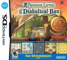 NINTENDO DS - PROFESSOR LAYTON AND THE DIABOLICAL BOX, Format D'emballage: CIB