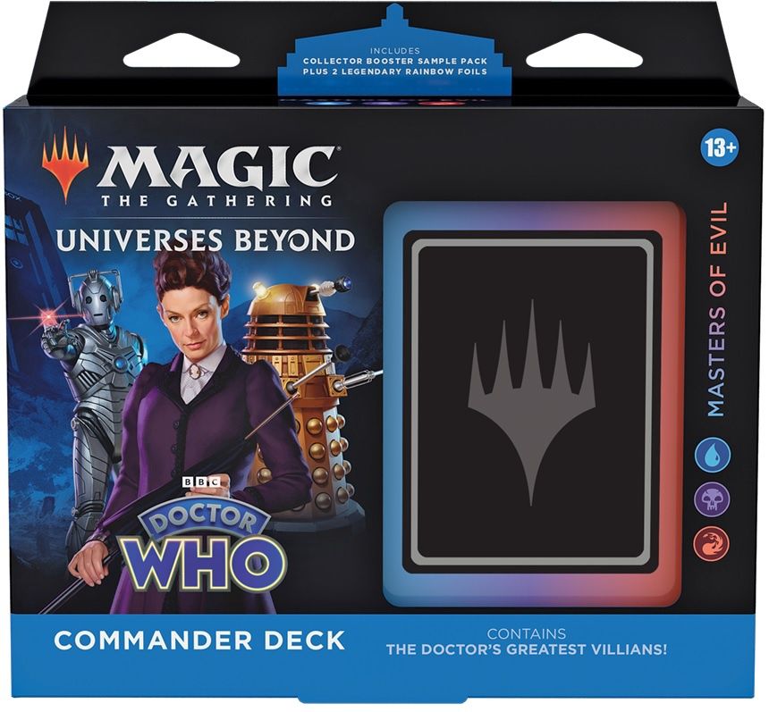 MTG DR WHO COMMANDER, Commander: MASTERS OF EVIL