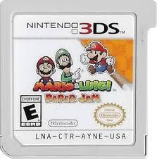 Nintendo DS - Mario &amp; Luigi: paper jam, Format D'emballage: Loose