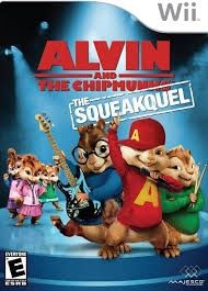 Wii - Alvin and the chipmunks: The squeakquel, Format D'emballage: CIB