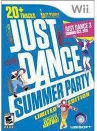Wii - Just dance: Summer party, Format D'emballage: CIB