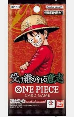 One piece Carrying on his will OP-13 (Japanese)