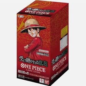 One piece Carrying on his will OP-13 (Japanese), Format D'emballage: Boite (24 paquets)