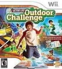 WII - OUTDOOR CHALLENGE, Format D'emballage: CIB