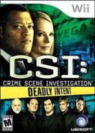 WII - CSI DEADLY INTENT, Format D'emballage: CIB