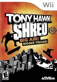 WII - TONY HAWK SHRED, Format D'emballage: CIB