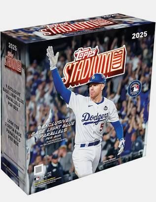 2025 Topps stadium club baseball Mega box, Format D'emballage: Boite (18 Paquets)